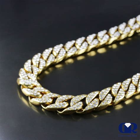 men's diamond chains for cheap